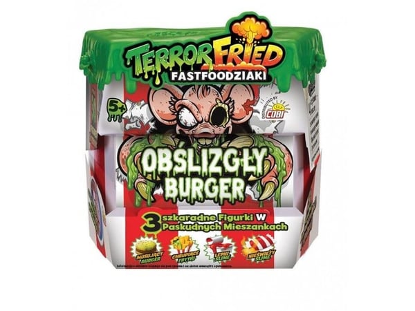 Terror Fried Cobi-figur - Slimete burger