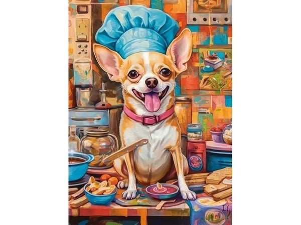 Castorland puslespill 70 brikker Dog Chef CASTOR