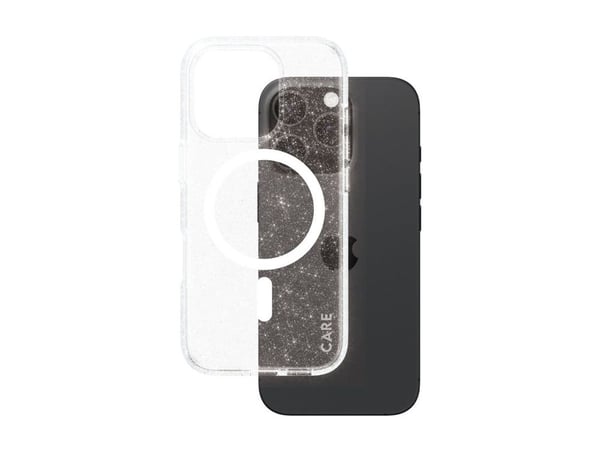 CARE by PanzerGlass - Baksidedeksel for mobiltelefon - MagSafe-samsvar - stjernebelyst - for Apple iPhone 16 Pro