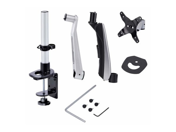 Startech Monitor Desk Mount, VESA 75x75/100x100, 27/30-inch Screens - Monteringssett (leddarm) - justerbar arm - for LCD-skjerm - plastikk, alumini...