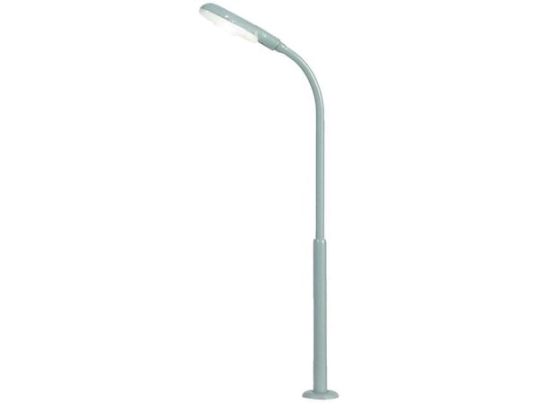Viessmann Modelltechnik N halv-bueformet lysmast, enkel ferdig modell 6490, 1 stk