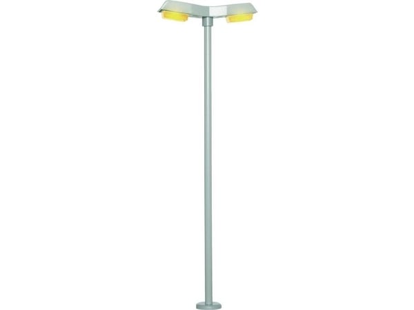 Viessmann Modelltechnik H0 dobbel gatebelysning ferdig modell 6098 (1 stk.)