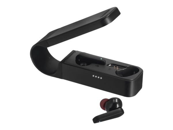 Hama Essential Line "Spirit Pocket" - True wireless-hodetelefoner med mikrofon - i øret - Bluetooth - svart