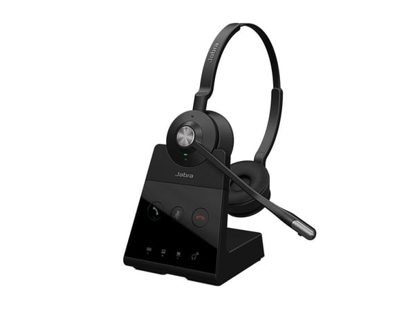 Jabra Engage 65 SE Stereo (Low Power) - Hodesett - on-ear - DECT - trådløs - Zoom Certified, Google Meet Certified, Amazon Chime Certified, Certifi...