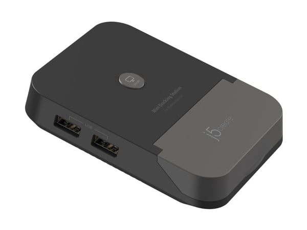 j5create JCD620-N, svart, grå