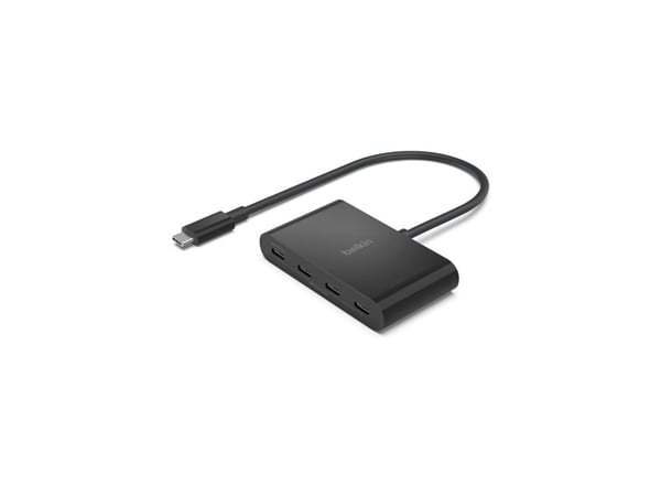 Belkin - Hubb - 4 x USB-C - skrivbordsmodell