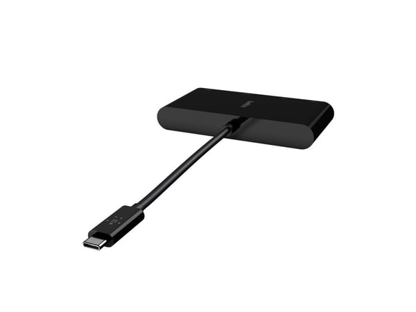 Belkin - Moniporttisovitin - USB-C - VGA, HDMI - GigE