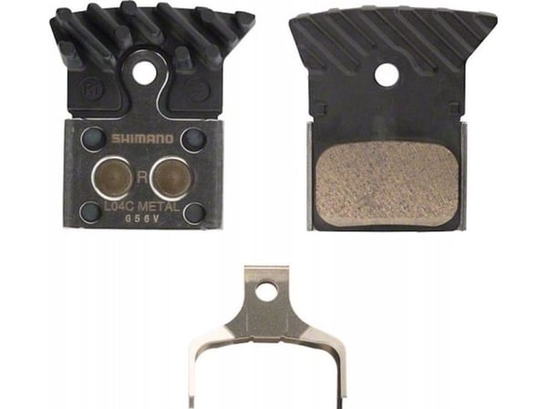 Shimano WP-IBPL04CMFA, Polkupyörän jarrupala, musta, Ruostumaton teräs
