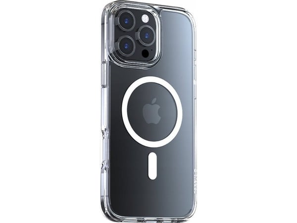 Torras Torras Diamond-Mag Series-deksel til iPhone 16 ProMax (gjennomsiktig)