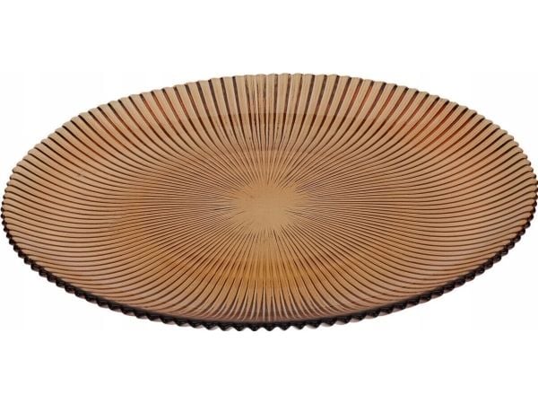 Home Styling Collection desserttallrik i präglat AMBER, Ø 21 cm
