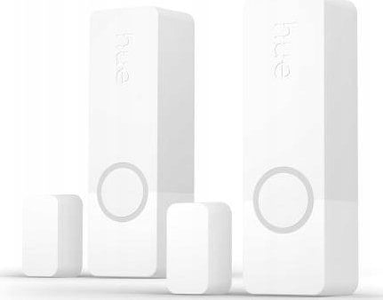 Philips Hue Secure Contact sensor - Dør- og vindusensor - trådløs - ZigBee - hvit (en pakke 2)