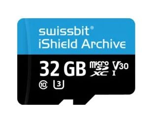 SwissBit SFSD032GN1PT1MT-I-6F-07P-SW6, 32 GB, MicroSDXC, pSLC, 39 MB/s, 36 MB/s, Klasse 3 (U3)