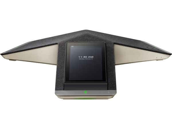 HP Poly Trio C60 IP-konferansetelefon for Microsoft Teams og PoE-aktivert Ingen radio, IP-konferansetelefon, Svart, LCD, 12,7 cm (5"), 720 x 1280 p...