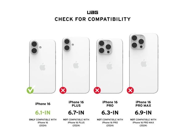 UAG - Plyo MagSafe case for iPhone 16