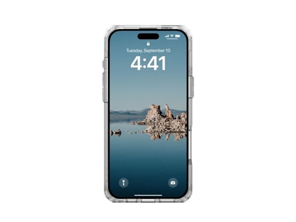 Urban Armour Gear Plyo, Deksel, Apple, iPhone 16 Plus, 17 cm (6,7"), Transparent, Hvid
