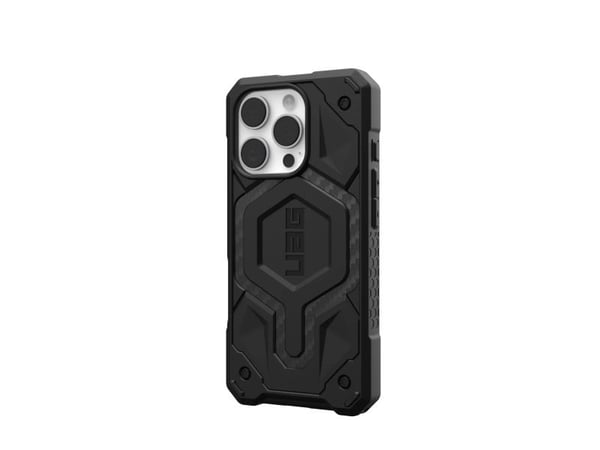 Urban Armour Gear Monarch Pro, Deksel, Apple, iPhone 16 Pro, 16 cm (6,3"), Sort, Kulfiber