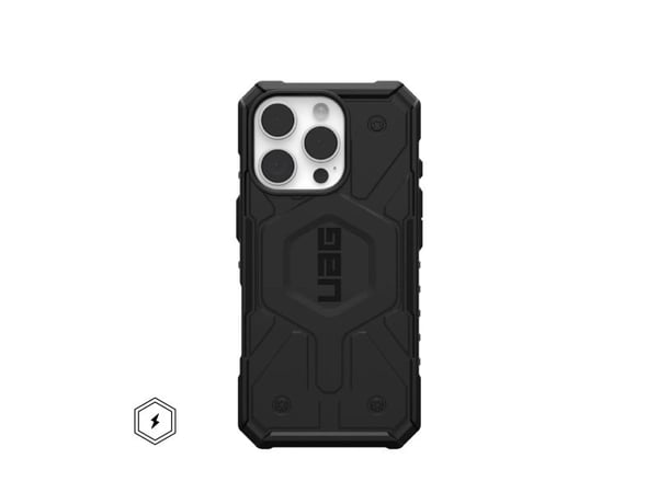 Urban Armor Gear Pathfinder, Suojus, Apple, iPhone 16 Pro, 16 cm (6.3"), musta
