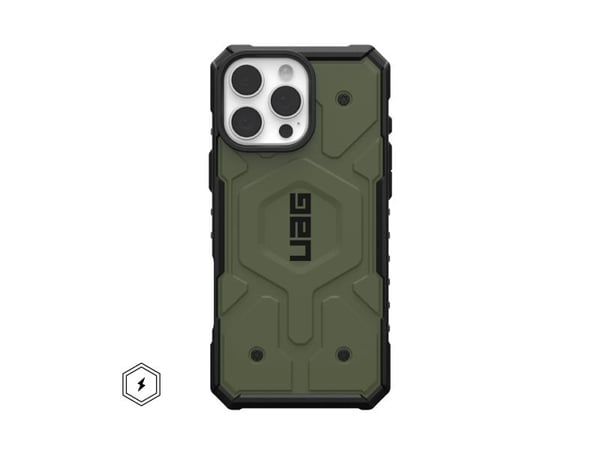Urban Armor Gear Pathfinder, suojakuori, Apple, iPhone 16 Pro Max, 17,5 cm (6.9"), Oliven