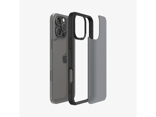 Spigen Ultra Hybrid, Suojus, Apple, iPhone 16 Pro Max, 17,5 cm (6.9"), musta