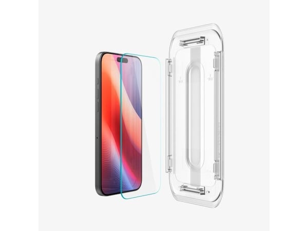 Spigen GLAS.tR EZ Fit - Skjermbeskyttelse for mobiltelefon - for Apple iPhone 16 Pro