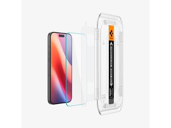 Spigen GLAS.tR EZ Fit - Skjermbeskyttelse for mobiltelefon - for Apple iPhone 16 Pro