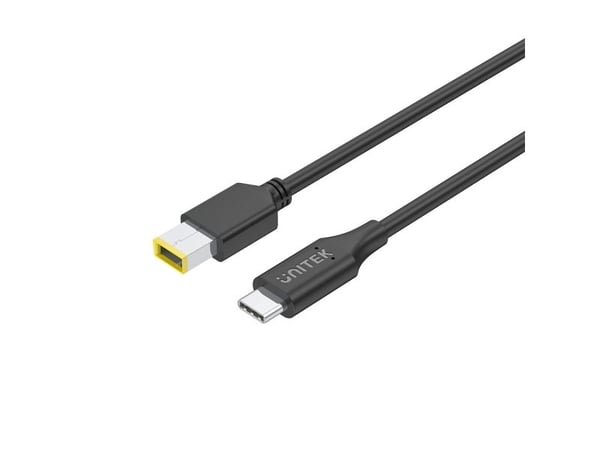Unitek-virtalähteen kaapeli Lenovo 65W USB-C - DC11*4.5mm:lle