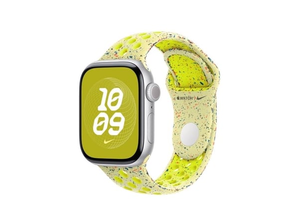 Apple MXU63ZM/A, Yhtye, Älykello, Keltainen, Apple, Apple Watch Models 38mm, 40mm, 41mm, 42mm, Fluoroelastomeeri