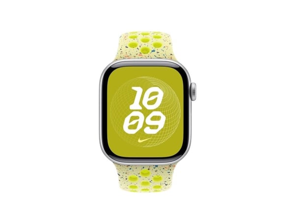 Apple MXU63ZM/A, Yhtye, Älykello, Keltainen, Apple, Apple Watch Models 38mm, 40mm, 41mm, 42mm, Fluoroelastomeeri