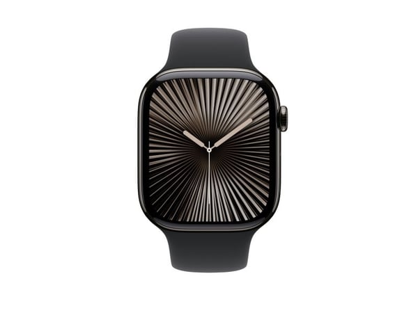 Apple - Bånd for smart armbåndsur - 46mm - XL-størrelse - svart - for Watch Hermès Series 9, SE 3, Series 10, Series 11, Series 8, Series 9, Ultra ...