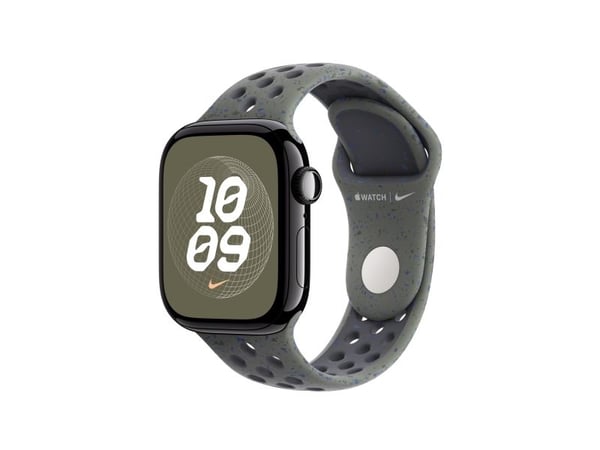 Apple MC2H4ZM/A, Yhtye, Älykello, Khaki, Apple, Apple Watch Models 38mm, 40mm, 41mm, Fluoroelastomeeri