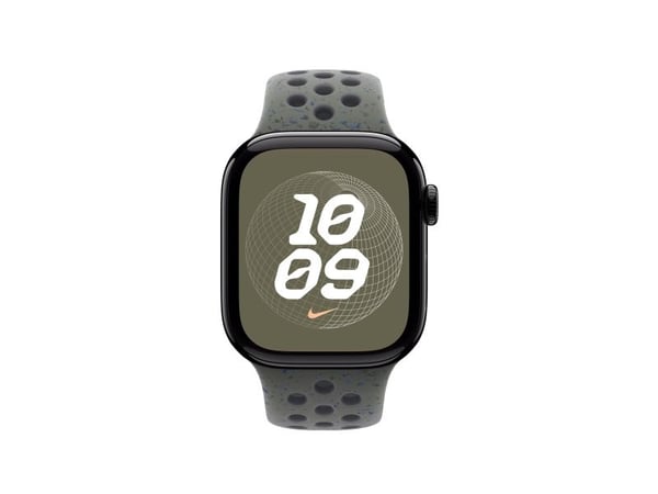 Apple MC2H4ZM/A, Yhtye, Älykello, Khaki, Apple, Apple Watch Models 38mm, 40mm, 41mm, Fluoroelastomeeri