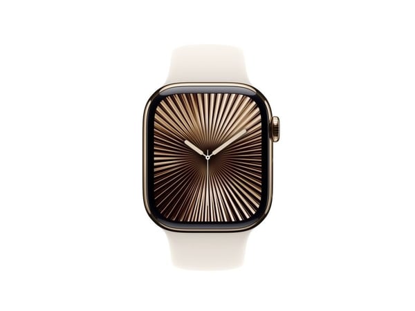 Apple - Klokkestropp for smart armbåndsur - 42mm - S/M-størrelse - stjernelys - for Watch Hermès Series 7, Hermès Series 9, SE 3, Series 10, Series...