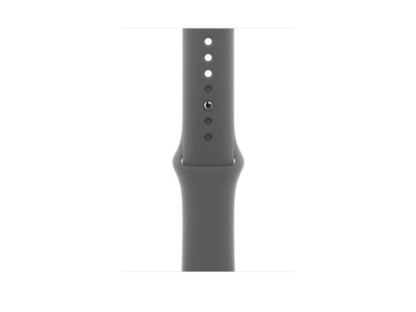 Apple - Klokkestropp for smart armbåndsur - 46mm - S/M-størrelse - steingrå - for Watch Hermès Series 9, SE 3, Series 10, Series 11, Series 8, Seri...
