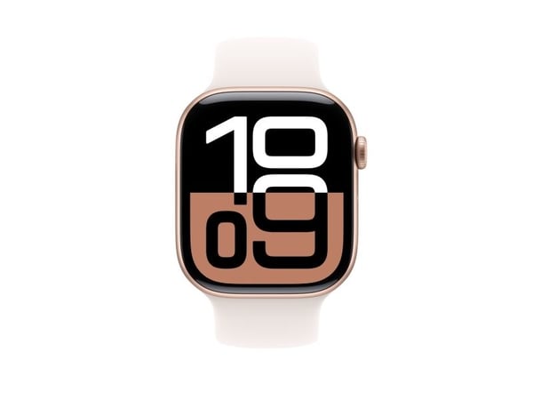 Apple MXM83ZM/A, Yhtye, Älykello, Apple, Apple Watch Models 44mm, 45mm, 46mm, 49mm, Fluoroelastomeeri, Light Blush