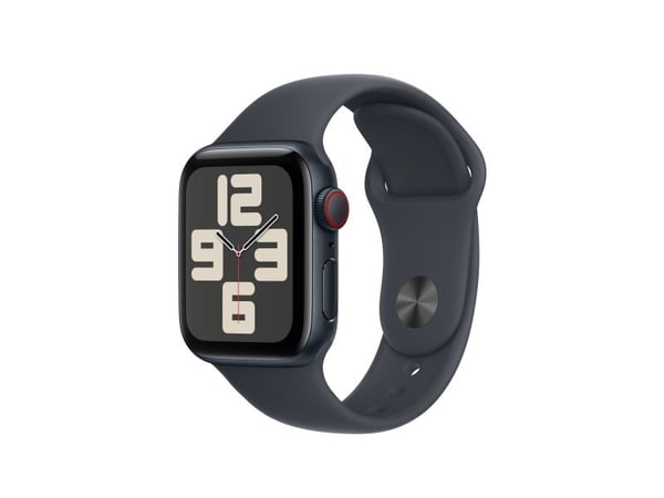 Apple - Bånd for smart armbåndsur - 40mm - S/M-størrelse - svart - for Watch Hermès Series 7, Hermès Series 9, SE 3, Series 10, Series 11, Series 8...
