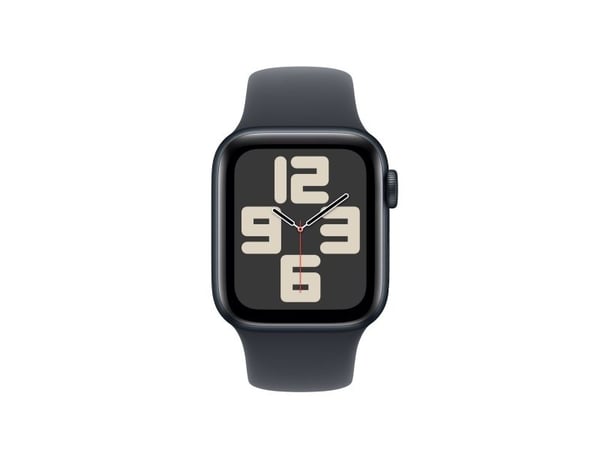 Apple - Bånd for smart armbåndsur - 40mm - S/M-størrelse - svart - for Watch Hermès Series 7, Hermès Series 9, SE 3, Series 10, Series 11, Series 8...