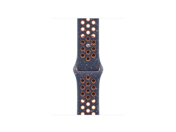 Apple MC2F4ZM/A, Ranneke, SmartWatch, Sininen, Oranssi, Apple, Apple Watch Mallit 38mm, 40mm, 41mm, Fluorielastomeeri