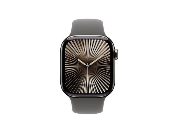Apple MXLG3ZM/A, Ranneke, SmartWatch, Harmaa, Apple, Apple Watch Mallit 38mm, 40mm, 41mm, 42mm, Fluorielastomeeri