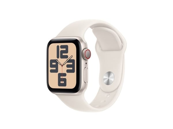 Apple MYJ43ZM/A, Yhtye, Älykello, Beige, Apple, Apple Watch Models 38mm, 40mm, 41mm, Fluoroelastomeeri