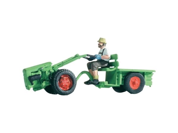 NOCH Two Wheel Tractor, HO (1:87), Grønn