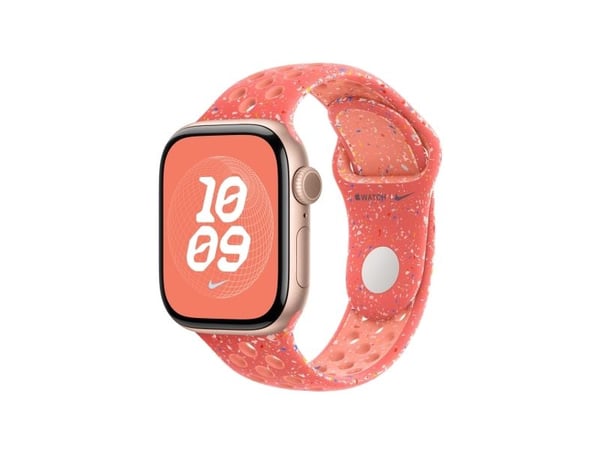 Apple MYL33ZM/A, Yhtye, Älykello, Oranssi, Apple, Apple Watch Models 38mm, 40mm, 41mm, 42mm, Fluoroelastomeeri