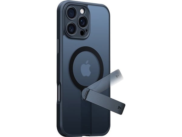 Torras Pstand Spin kotelo iPhone 16 Pro (musta)