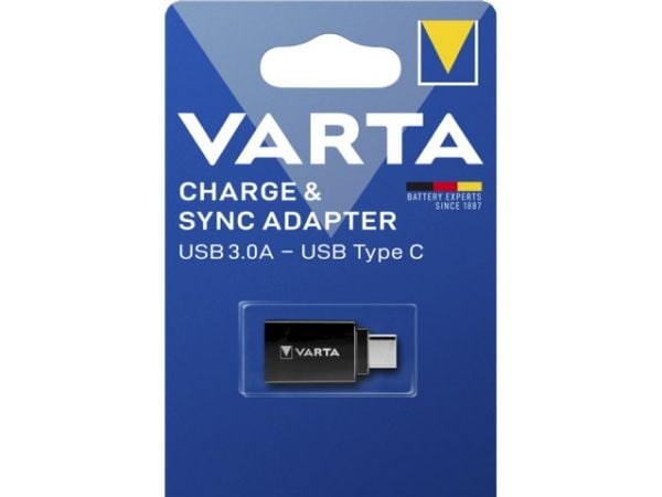 Varta - Strømadapter - 65 watt - 3.25 A - PD, QC 3.0 - 3 utgangskontakter (2 x USB-C, USB)