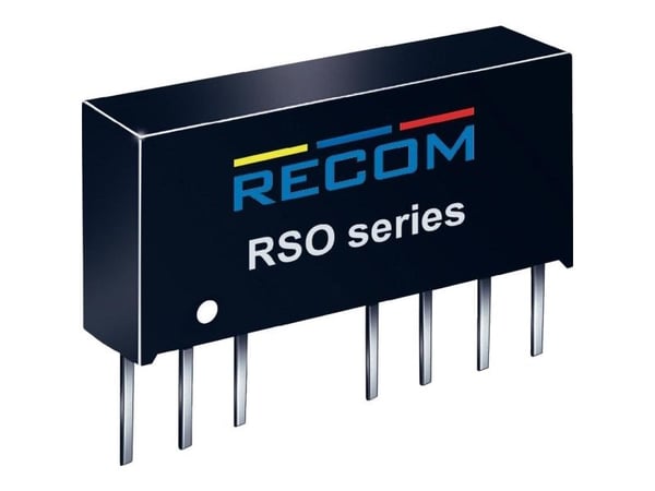 RECOM RSO-2415D DC/DC-muunnin, tulostus 34 mA 1 W Lähtöjen määrä: 2 x
