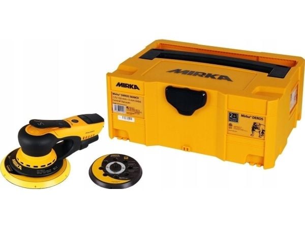 MIRKA DEROS Excentersliber 5650CV 125/Ø:150mm Vacuum - Lev. I plastkasse