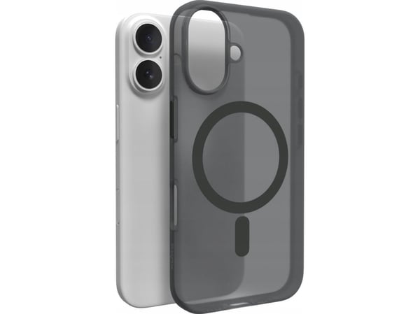Puro Daylight MagSafe silikonfodral till iPhone 16 Plus – svart
