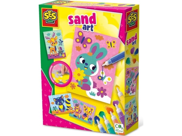SES farget sand – skogsdyr 14136 / 41363
