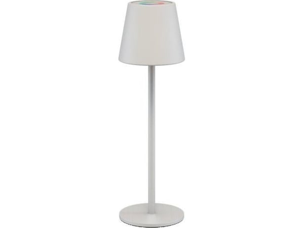 Langaton LED-pöytävalaisin RGBW, valkoinen