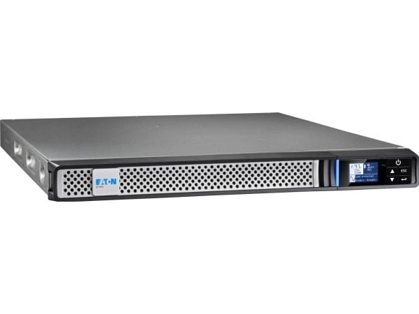 Eaton 5P 850iR - Gen 2 - UPS (kan monteres i rack) - AC 200/208/220/230/240 V - 680 watt - 850 VA - enkeltfase - 7 Ah - RS-232, USB - utgangskontak...