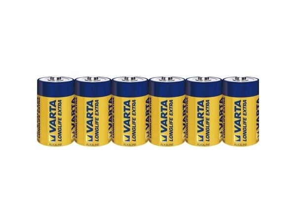 Varta Longlife 04120 - Batteri 6 x D - Alkalisk